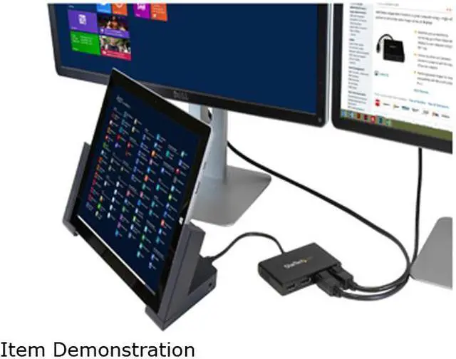 Alt view image 5 of 10 - StarTech.com MSTMDP124DP MST Hub - Mini DisplayPort to 4x DisplayPort - Multi Stream Transport Hub - MDP 1.2