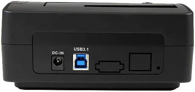 Alt view image 3 of 4 - StarTech.com USB 3.1 Gen 2 (10Gbps) Single-Bay Dock for 2.5"/3.5" SATA SSD/HDDs - Supports SATA I, II, III and UASP - Top-loading design(SDOCKU313)