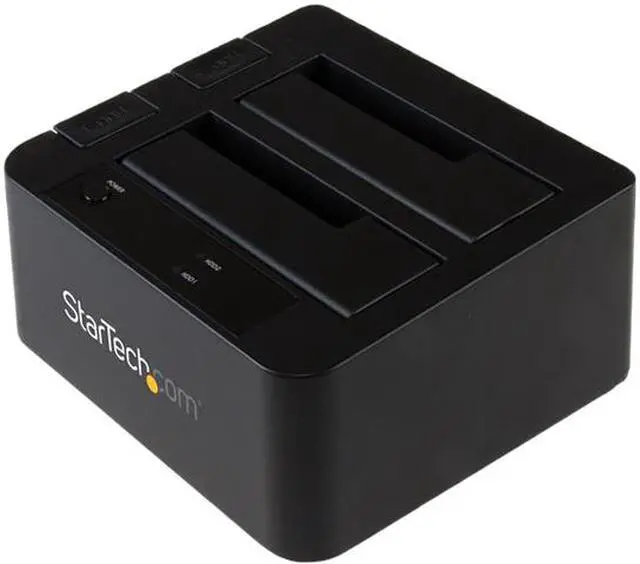 Main image of StarTech.com SDOCK2U313 USB 3.1 Gen 2 (10Gbps) Dual-Bay Dock for 2.5"/3.5" SATA SSD/HDDs - Supports SATA I, II, III and UASP - Top-loading