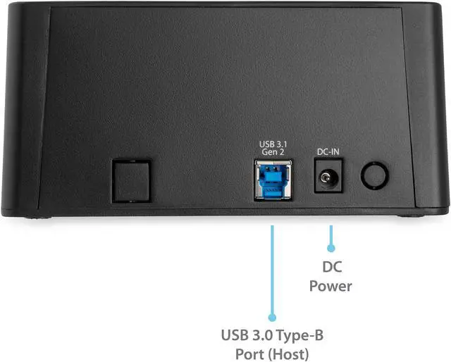 Alt view image 6 of 6 - StarTech.com SDOCK2U313R USB 3.1 (10Gbps) Standalone Duplicator Dock for 2.5" & 3.5" SATA SSD / HDD - with Fast-Speed Duplication up to 28GB/min