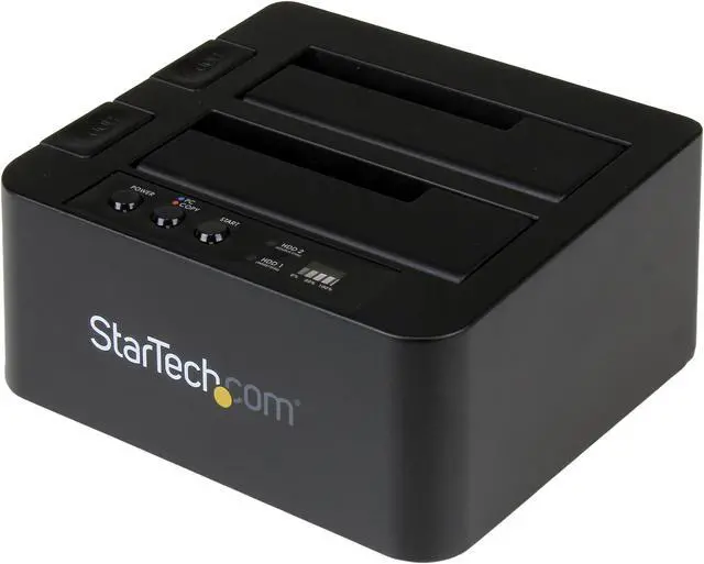 Main image of StarTech.com SDOCK2U313R USB 3.1 (10Gbps) Standalone Duplicator Dock for 2.5" & 3.5" SATA SSD / HDD - with Fast-Speed Duplication up to 28GB/min