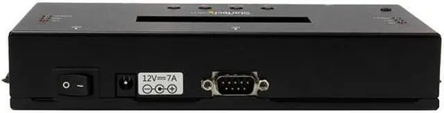Alt view image 3 of 5 - StarTech.com SATSASDUPE11 Steel 2.5" & 3.5" Black SAS/SATA 1:1 Standalone Hard Drive Duplicator and Eraser for 2.5" / 3.5" SATA and SAS Drives