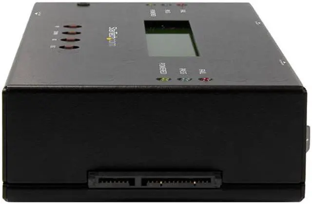 Alt view image 4 of 5 - StarTech.com SATSASDUPE11 Steel 2.5" & 3.5" Black SAS/SATA 1:1 Standalone Hard Drive Duplicator and Eraser for 2.5" / 3.5" SATA and SAS Drives