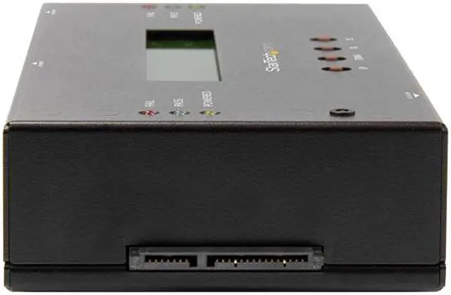 Alt view image 5 of 5 - StarTech.com SATSASDUPE11 Steel 2.5" & 3.5" Black SAS/SATA 1:1 Standalone Hard Drive Duplicator and Eraser for 2.5" / 3.5" SATA and SAS Drives