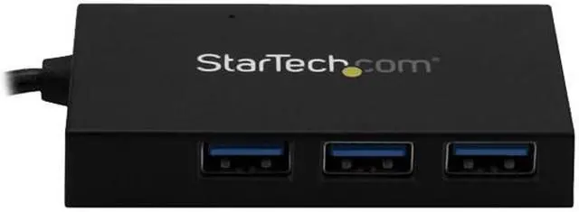 Alt view image 3 of 5 - StarTech HB30A3A1CSFS 4 Port USB Hub - USB 3.0 - USB A to 3 x USB A and 1 x USB C - Includes Power Adapter - USB Port Expander - USB Port Hub