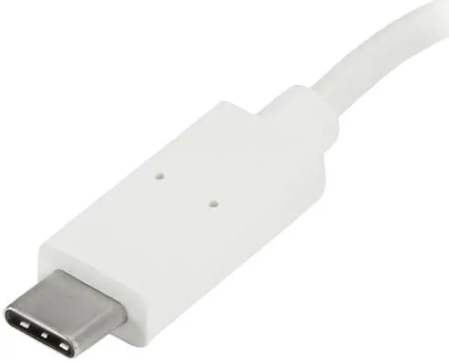 Alt view image 5 of 5 - StarTech HB30C3A1CFBW StarTech.com USB C Hub - White - 4 Port USB-C to USB-A (3x) and USB-C (1x) - Bus Powered USB Hub - USB-C Hub - Port Expander