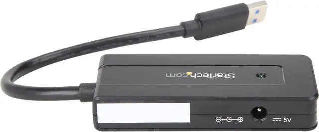 Alt view image 4 of 6 - StarTech ST4300MINI 4 Port USB 3.0 Hub - Compact - Includes Power Adapter - Powered USB 3.0 Hub - USB Splitter - Multiple USB Port Extender