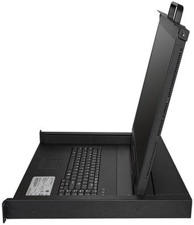 Alt view image 3 of 6 - StarTech.com RKCONS1901 Rackmount KVM Console - 1U - 19in Display - Single Port KVM - Rack Mount Monitor - Rackmount LCD Monitor - Rackmount Console