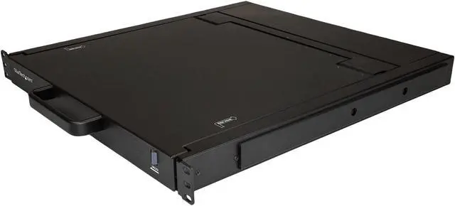 Alt view image 7 of 10 - StarTech.com RKCONS1701 Single Port Rackmount KVM Console - 17 Inch Display - 1U VGA KVM Console
