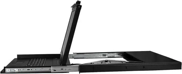 Alt view image 4 of 10 - StarTech.com RKCONS1708K 8 Port Rackmount KVM Console - 17 Inch Display - 1U VGA KVM Console