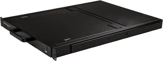 Alt view image 7 of 10 - StarTech.com RKCONS1708K 8 Port Rackmount KVM Console - 17 Inch Display - 1U VGA KVM Console
