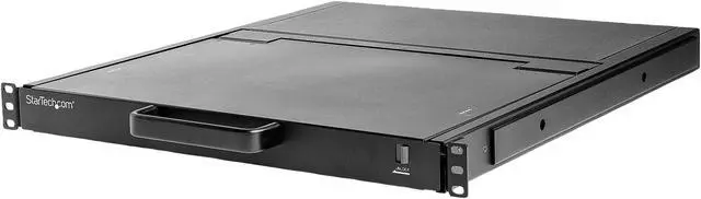 Alt view image 3 of 7 - StarTech.com RKCONS17HD Rackmount KVM Console - 1U - 17.3in Display - 1080p HD - Single Port KVM - Rack Mount Monitor - Rackmount LCD Monitor