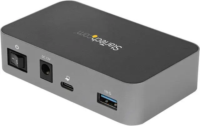 Alt view image 2 of 5 - StarTech.com HB31C4AS 4-Port USB C Hub - USB 3.1 Gen 2 (10Gbps) to 4x USB A - Powered - Universal Power Adapter Included (HB31C4AS)