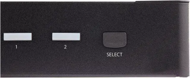 Alt view image 6 of 7 - 2 Port HDMI KVM Switch, Single Monitor 4K 60Hz Ultra HD HDR, Desktop HDMI 2.0 KVM Switch with 2 Port USB 3.0 Hub (5Gbps) & 4x USB 2.0 HID Ports, Audio, Hotkey Switching, TAA - KVM with Fast Switching