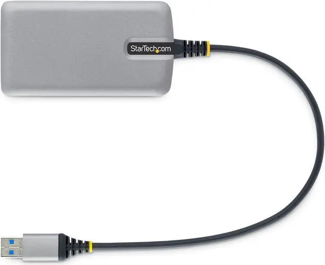 Alt view image 6 of 6 - StarTech.com 4-Port USB Hub - USB 3.0 5Gbps, Bus Powered, USB-A to 4x USB-A Hub w/ Optional Auxiliary Power Input - Portable Desktop/Laptop USB Hub, 1ft/30cm Cable, USB Expansion Hub 5G4AB-USB-A-HUB