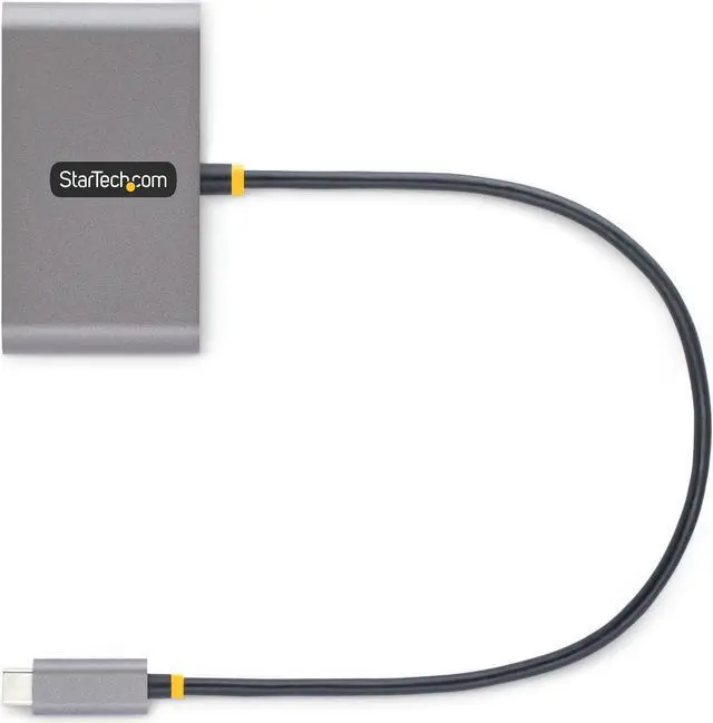 Alt view image 4 of 4 - StarTech.com 4-Port USB-C Hub with 100W Power Delivery Pass-Through 5G2A2CPDB-USB-C-HUB