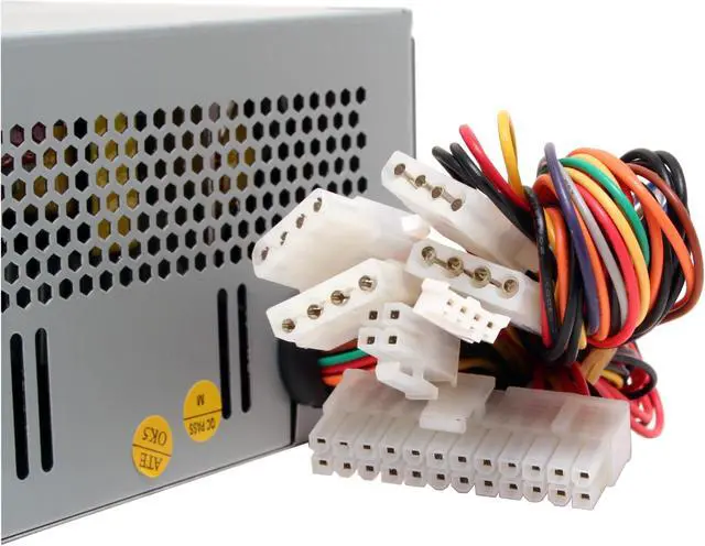 Alt view image 7 of 7 - JPAC ATX500 500 W ATX Power Supply - OEM