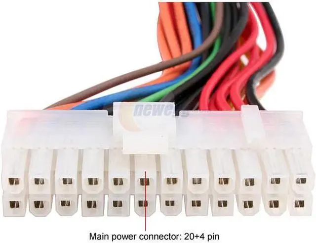 Alt view image 4 of 7 - JPAC 550ATX 550 W ATX Power Supply - OEM