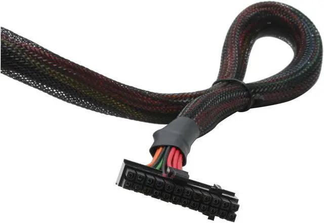 Alt view image 5 of 8 - Sunbeam NUUO SUNNU450-US-BK 450 W ATX12V / EPS12V Modular Active PFC Power Supply