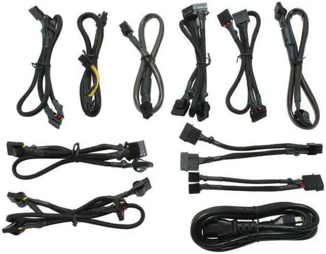 Alt view image 6 of 8 - Sunbeam NUUO SUNNU550-US-SV 550 W ATX12V / EPS12V SLI Certified CrossFire Ready Modular PF Value 0.95 ~ 0.99 PFC Power Supply