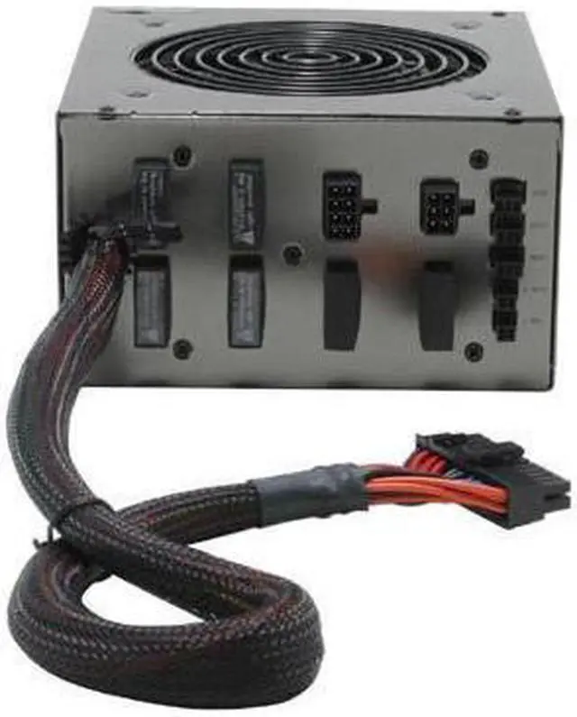 Alt view image 3 of 8 - Sunbeam NUUO SUNNU550-US-BK 550 W ATX12V / EPS12V SLI Certified CrossFire Ready Modular Power Supply