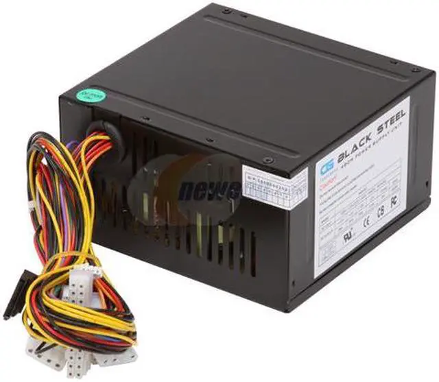 Alt view image 3 of 6 - Sunbeam PSU-BKS-480-US 480 W ATX12V Power Supply - OEM