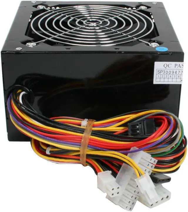 Alt view image 4 of 9 - Sunbeam Hush PSU-HUSH580-US 580 W ATX12V Power Supply - OEM