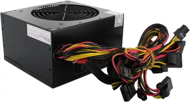 Alt view image 3 of 11 - Sunbeam PSU-HUSH680-US 680 W ATX 12V 2.0 Power Supply - OEM