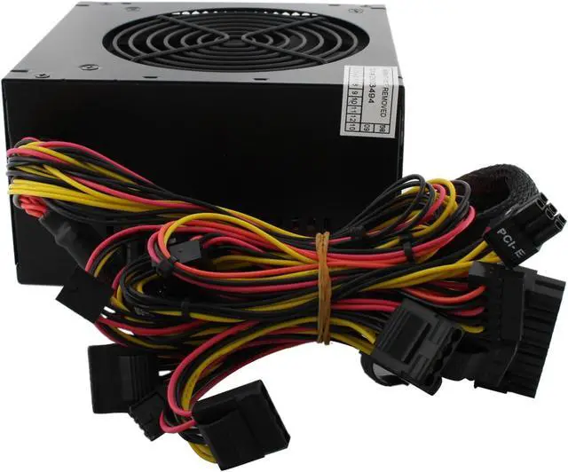 Alt view image 4 of 11 - Sunbeam PSU-HUSH680-US 680 W ATX 12V 2.0 Power Supply - OEM