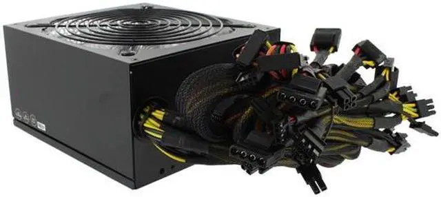 Alt view image 4 of 13 - Sunbeam PSU-ECO750-US-BL 750 W ATX12V 2.3 80 PLUS Certified Active PFC Power Supply - OEM