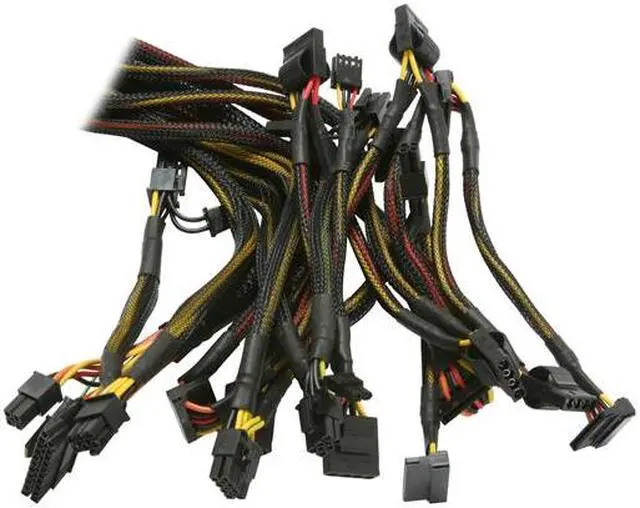 Alt view image 12 of 13 - Sunbeam PSU-ECO750-US-BL 750 W ATX12V 2.3 80 PLUS Certified Active PFC Power Supply - OEM