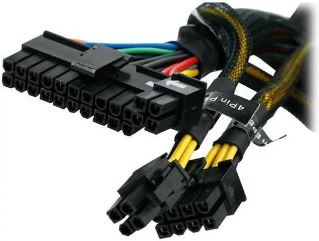 Alt view image 6 of 8 - Sunbeam PSU-COM680-BK-US 680 W ATX12V Modular Active PFC Power Supply - OEM
