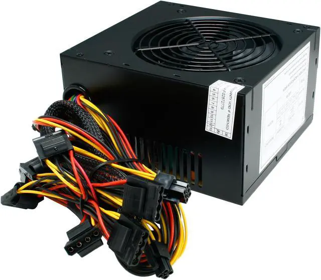 Alt view image 4 of 7 - Sunbeam PSU-H680-REV-US 680 W ATX 12V 2.0 Power Supply - OEM