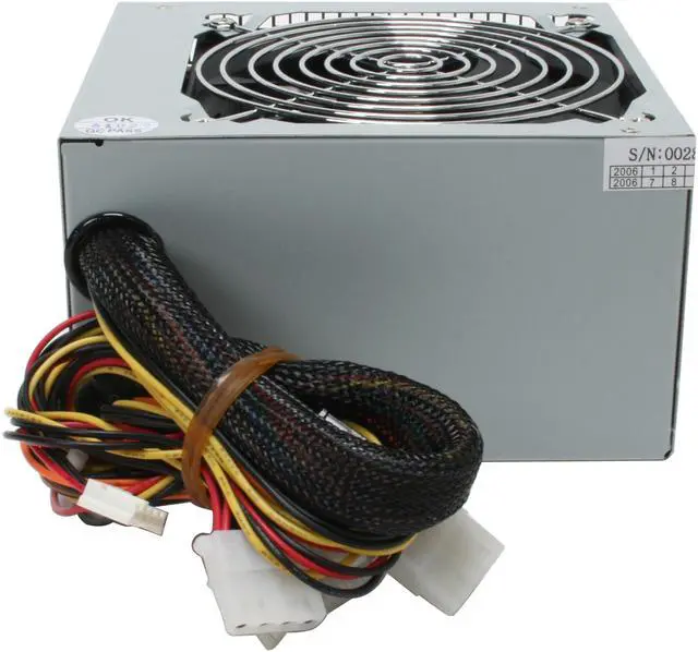 Alt view image 4 of 7 - Spire SP-ATX-380WB&P4 380 W ATX12V Power Supply