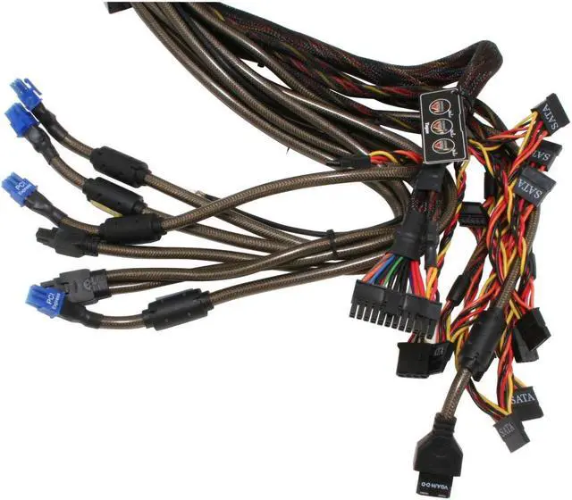 Alt view image 4 of 7 - Tagan TG1100-U96 1100 Watts ATX12V / EPS12V SLI Certified CrossFire Ready Active PFC Power Supply