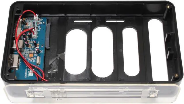 Alt view image 3 of 5 - Galaxy METAL GEAR Metal Gear Box II 3506SASP-Red 3.5" Red SATA USB 2.0 & SATA External Enclosure