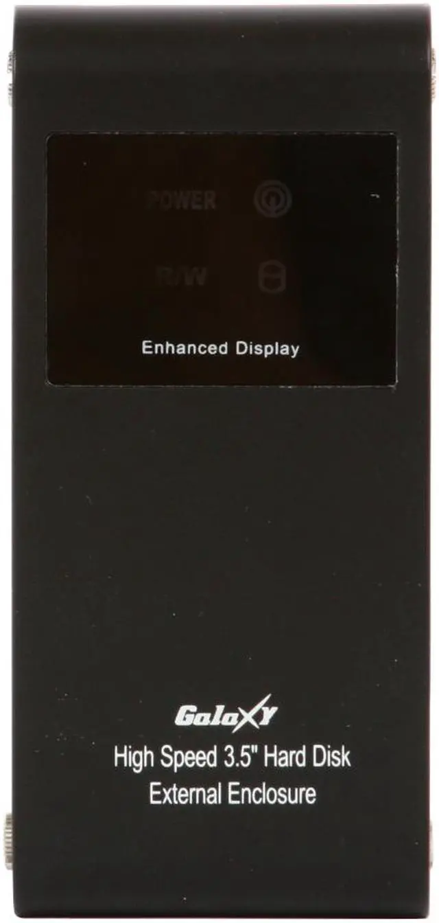 Alt view image 7 of 10 - Galaxy METAL GEAR 3507UEP-Black 3.5" Black IDE USB 2.0 & 1394a External Enclosure
