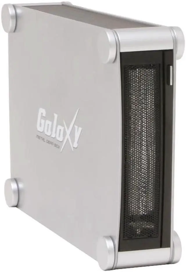 Main image of Galaxy METAL GEAR 5202UC-Silver 5.25" Silver IDE USB 2.0 External Enclosure