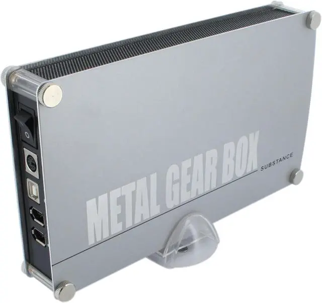 Alt view image 3 of 9 - Galaxy METAL GEAR Metal Gear Box 3500SEAP-Silver Aluminum 3.5" Silver IDE USB 2.0 & 1394a External Enclosure