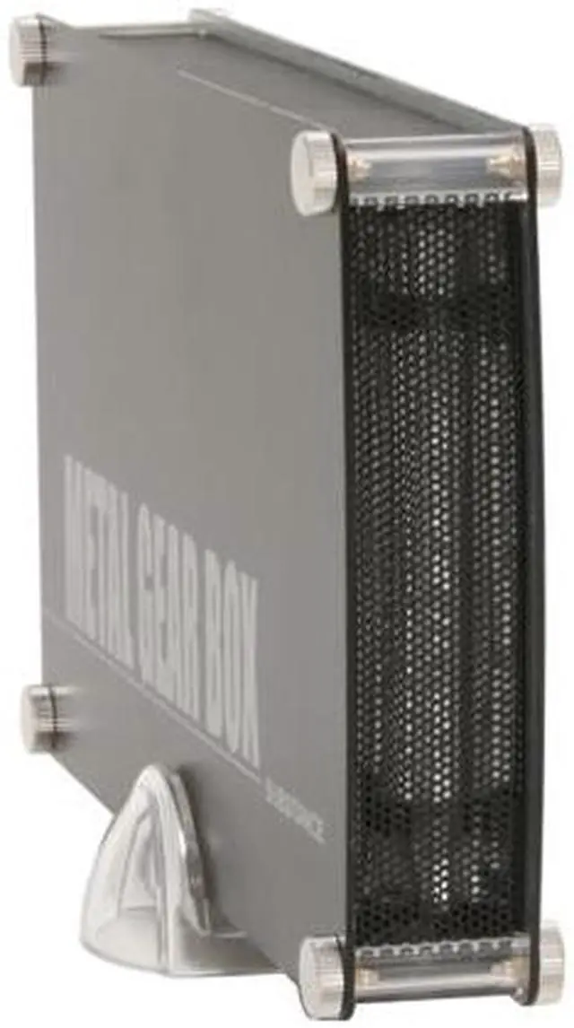 Main image of Galaxy METAL GEAR 3500SASP-Black Aluminum 3.5" Black SATA USB 2.0 & SATA External Enclosure