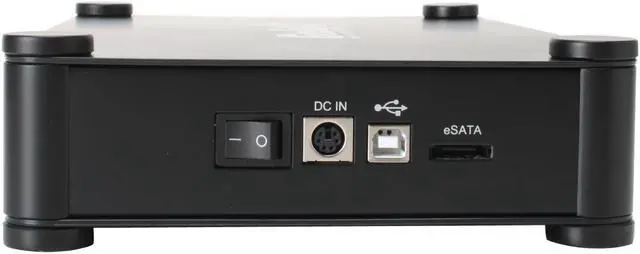 Alt view image 3 of 7 - Galaxy METAL GEAR 5202AUAS-Black 5.25" & 3.5" Black SATA USB 2.0 & eSATA External Enclosure