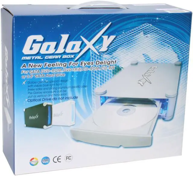Alt view image 7 of 7 - Galaxy METAL GEAR 5202AUAS-Black 5.25" & 3.5" Black SATA USB 2.0 & eSATA External Enclosure