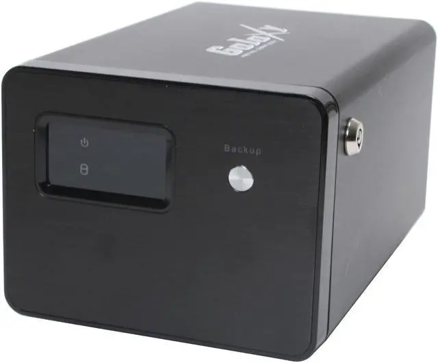 Main image of Galaxy METAL GEAR 3538UC-Black Aluminum 3.5" x 2 Black SATA USB 2.0 Dual Bay External Enclosure