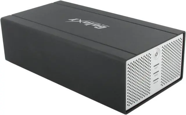 Alt view image 7 of 9 - Galaxy METAL GEAR 3500MGB-RAID V2 Aluminum 2 x 3.5" One or two 3.5" SATA-I or SATA-II Hard Drives (1.5Gb/s) USB 2.0 & 1394 External Enclosure