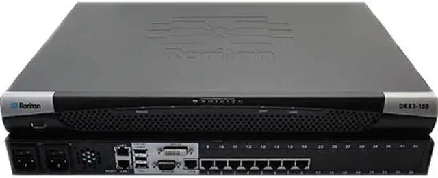 Main image of Raritan Dominion KX III DKX3-108 KVM Switchbox