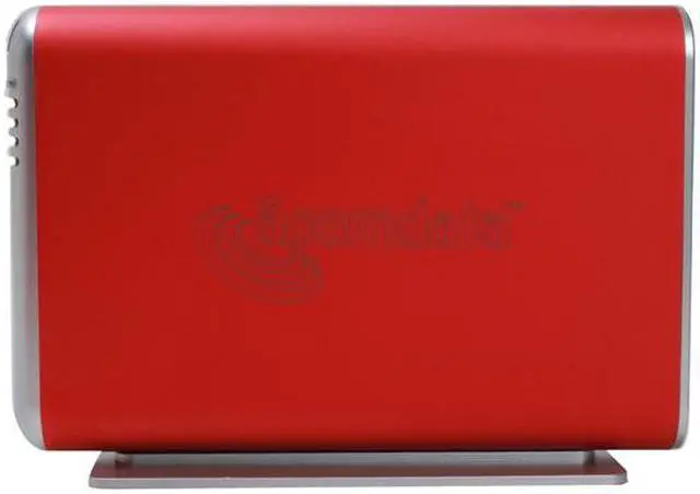Alt view image 3 of 7 - acomdata SMBXXXU2E-Red Aluminum 3.5" Radiant Red IDE / SATA USB 2.0 Samba Enclosure Kit