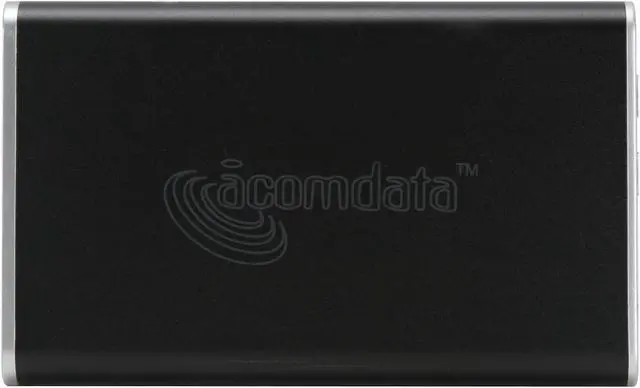 Alt view image 3 of 5 - acomdata Tango TNGXXXUFAE-BLK 2.5" Black SATA USB & 1394 External Enclosure