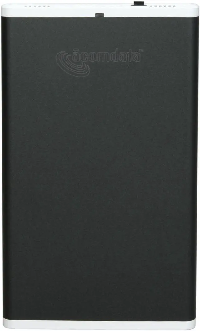 Alt view image 2 of 6 - acomdata HDEXXXU2E-740 Aluminum 3.5" Black SATA USB 2.0 SATA Drive Enclosure Kit