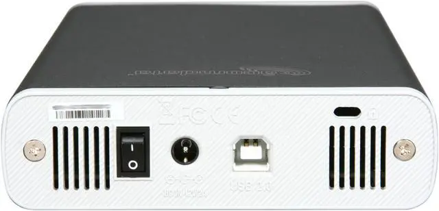 Alt view image 4 of 6 - acomdata HDEXXXU2E-740 Aluminum 3.5" Black SATA USB 2.0 SATA Drive Enclosure Kit
