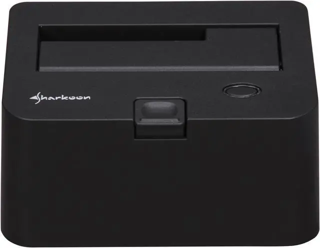 Alt view image 2 of 4 - Sharkoon SATA QuickPort USB3.0 2.5" & 3.5" Black SATA USB 3.0 Docking Stations